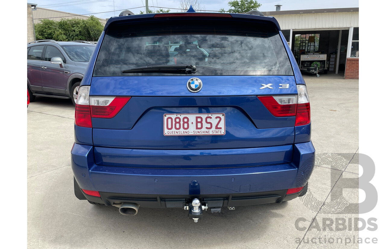 11/2009 Bmw X3 Xdrive 20D Lifestyle E83 MY09 4d Wagon Blue 2.0L