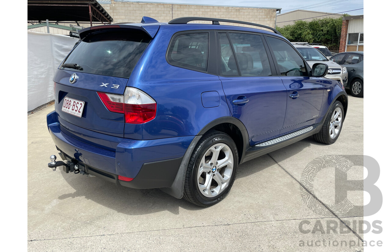 11/2009 Bmw X3 Xdrive 20D Lifestyle E83 MY09 4d Wagon Blue 2.0L