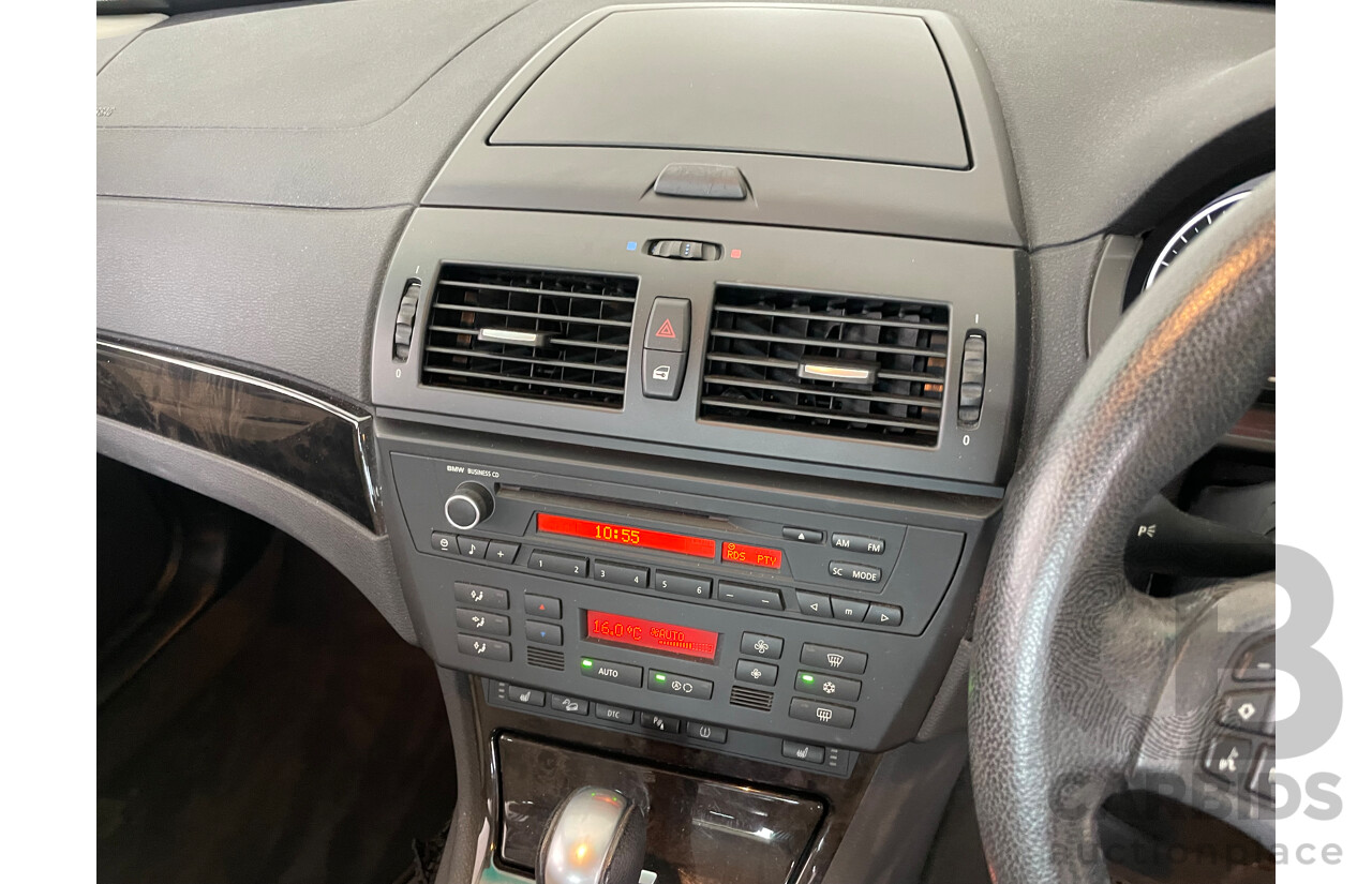 11/2009 Bmw X3 Xdrive 20D Lifestyle E83 MY09 4d Wagon Blue 2.0L