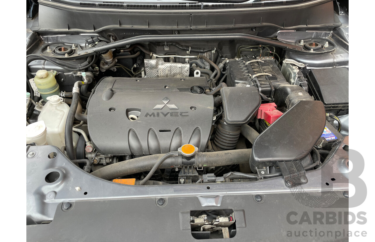 7/2011 Mitsubishi Outlander Activ ZH MY11 4d Wagon Grey 2.4L