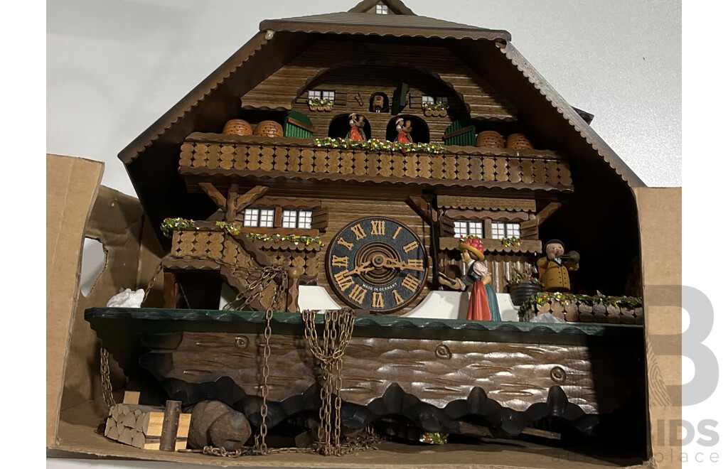 Large Vintage Cuckoo Clock