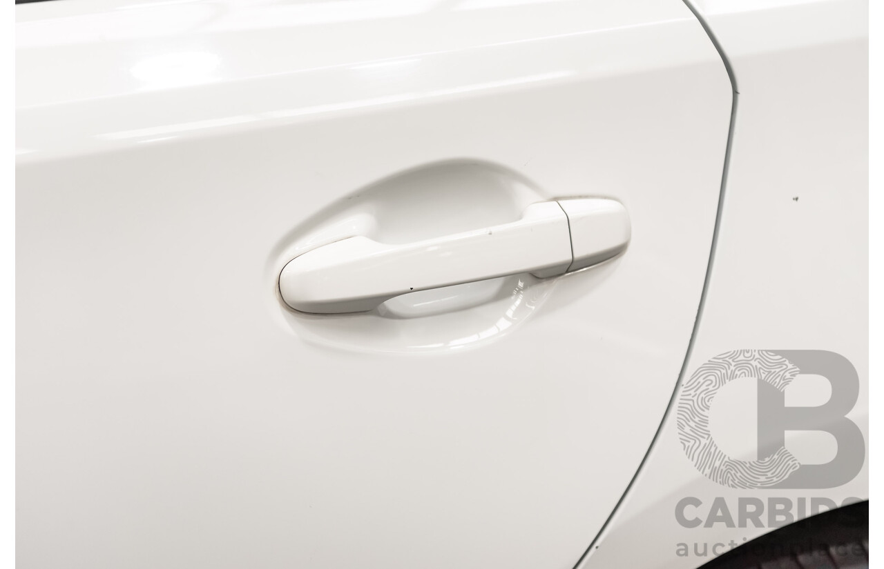 10/2014 Toyota Corolla Ascent Sport ZRE182R 5d Hatchback Glacier White 1.8L