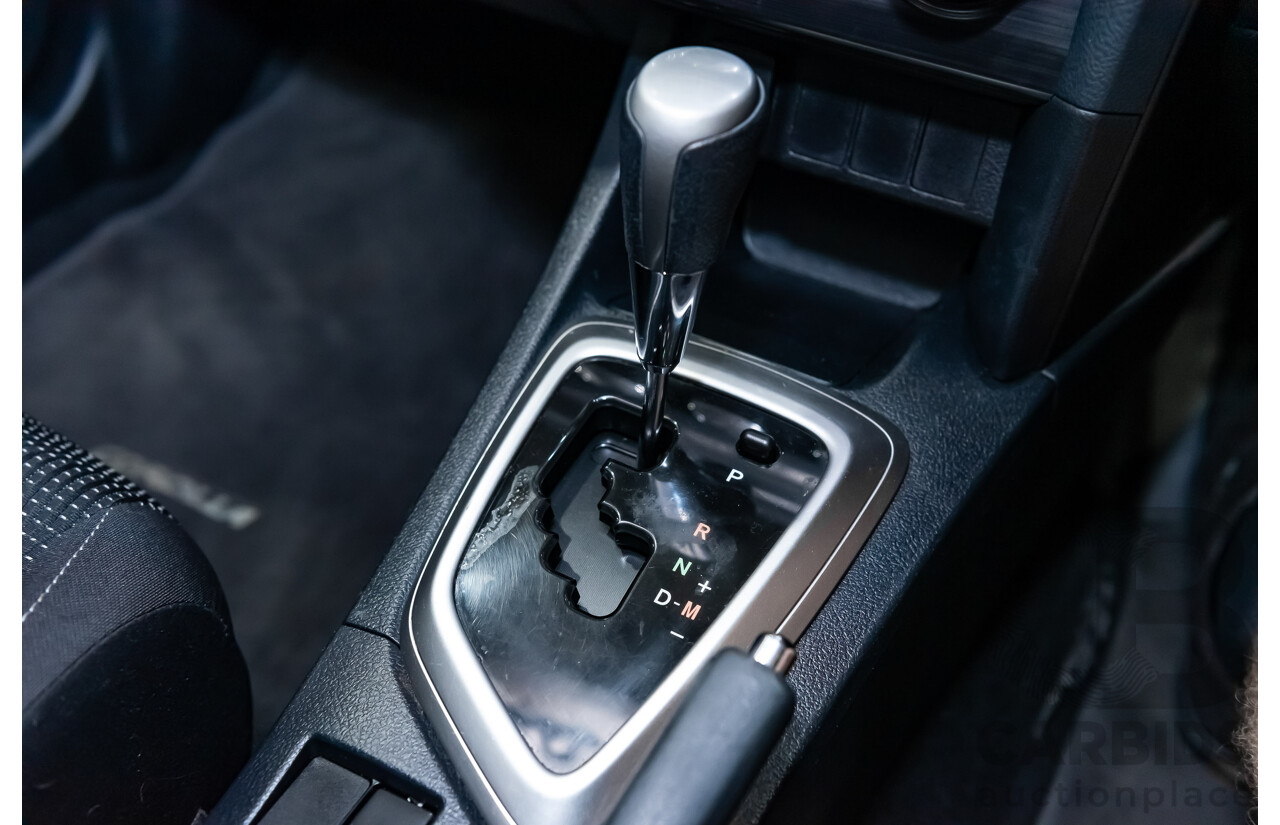 10/2014 Toyota Corolla Ascent Sport ZRE182R 5d Hatchback Glacier White 1.8L