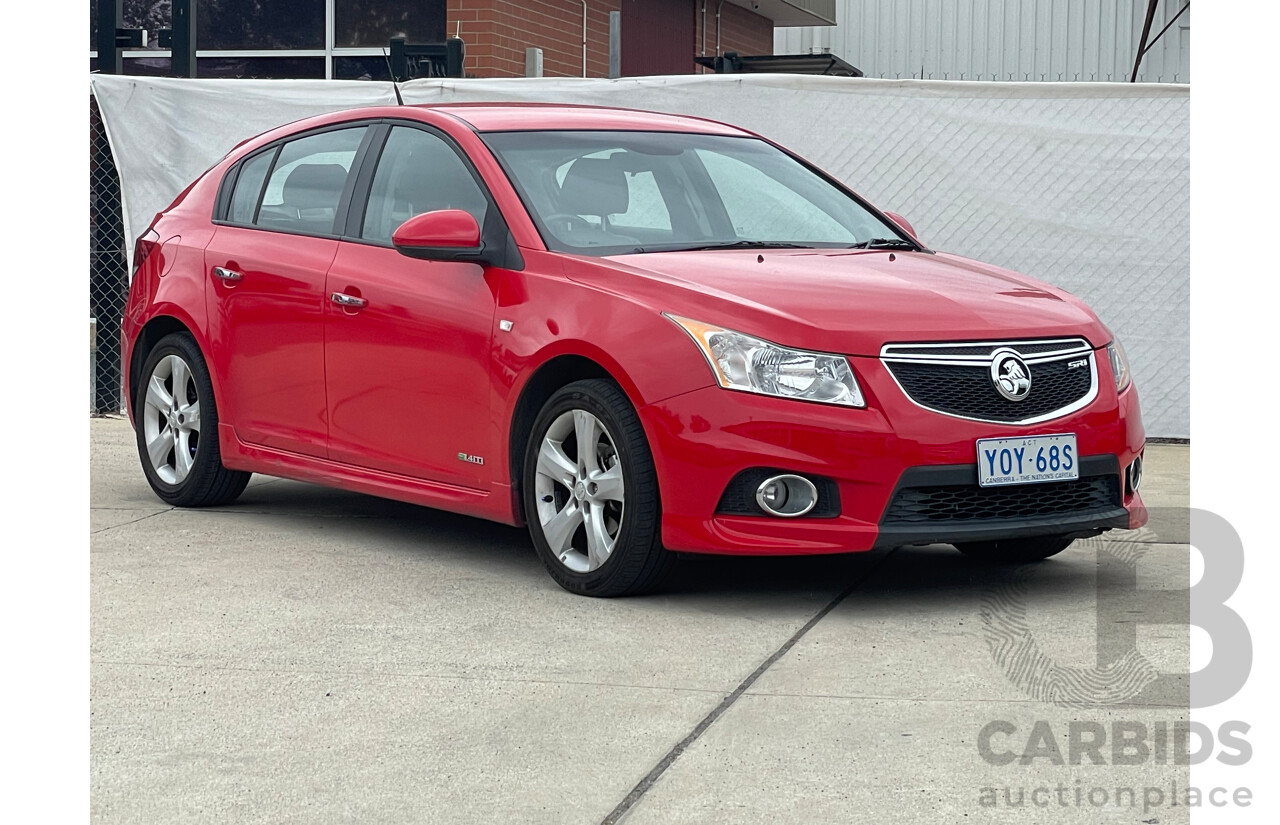 5/2012 Holden Cruze SRi V JH MY12 5d Hatchback Red 1.4L