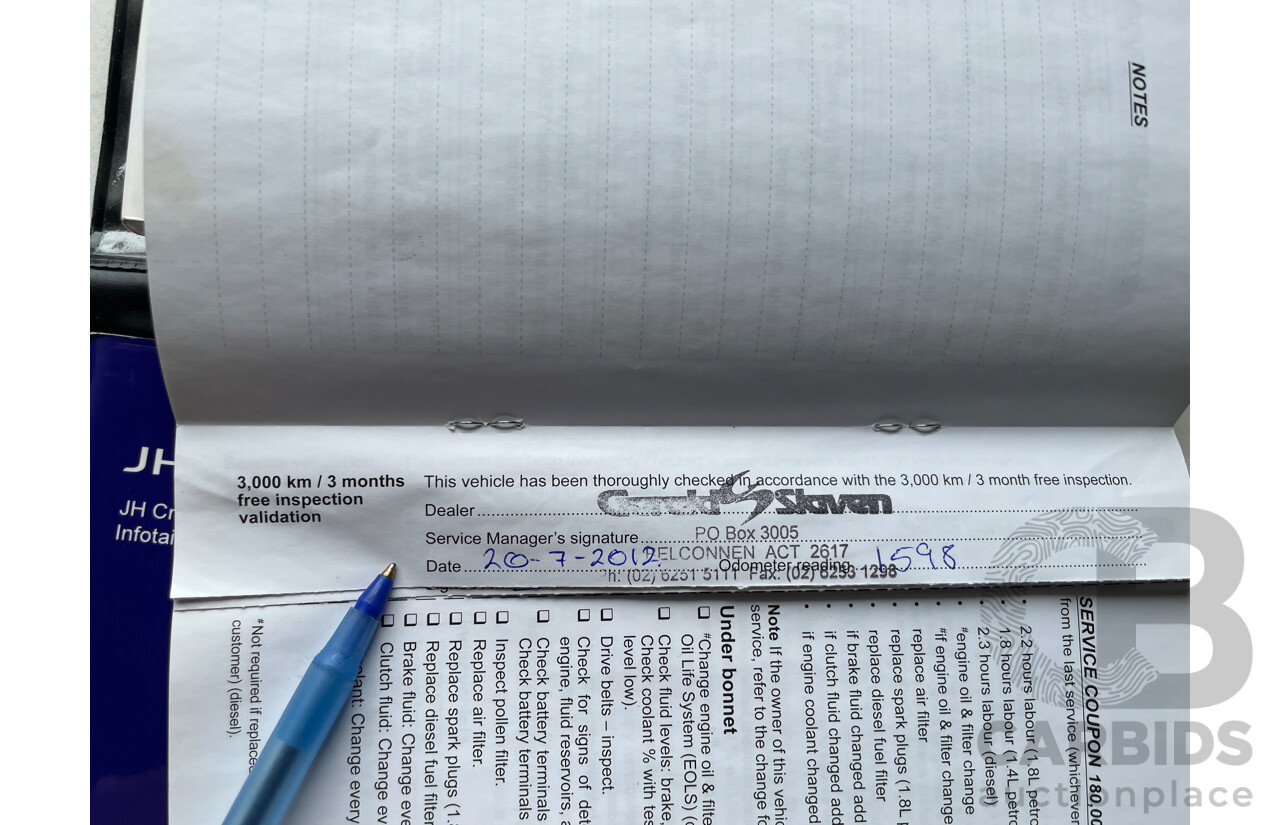 5/2012 Holden Cruze SRi V JH MY12 5d Hatchback Red 1.4L