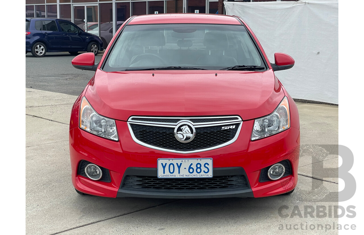 5/2012 Holden Cruze SRi V JH MY12 5d Hatchback Red 1.4L