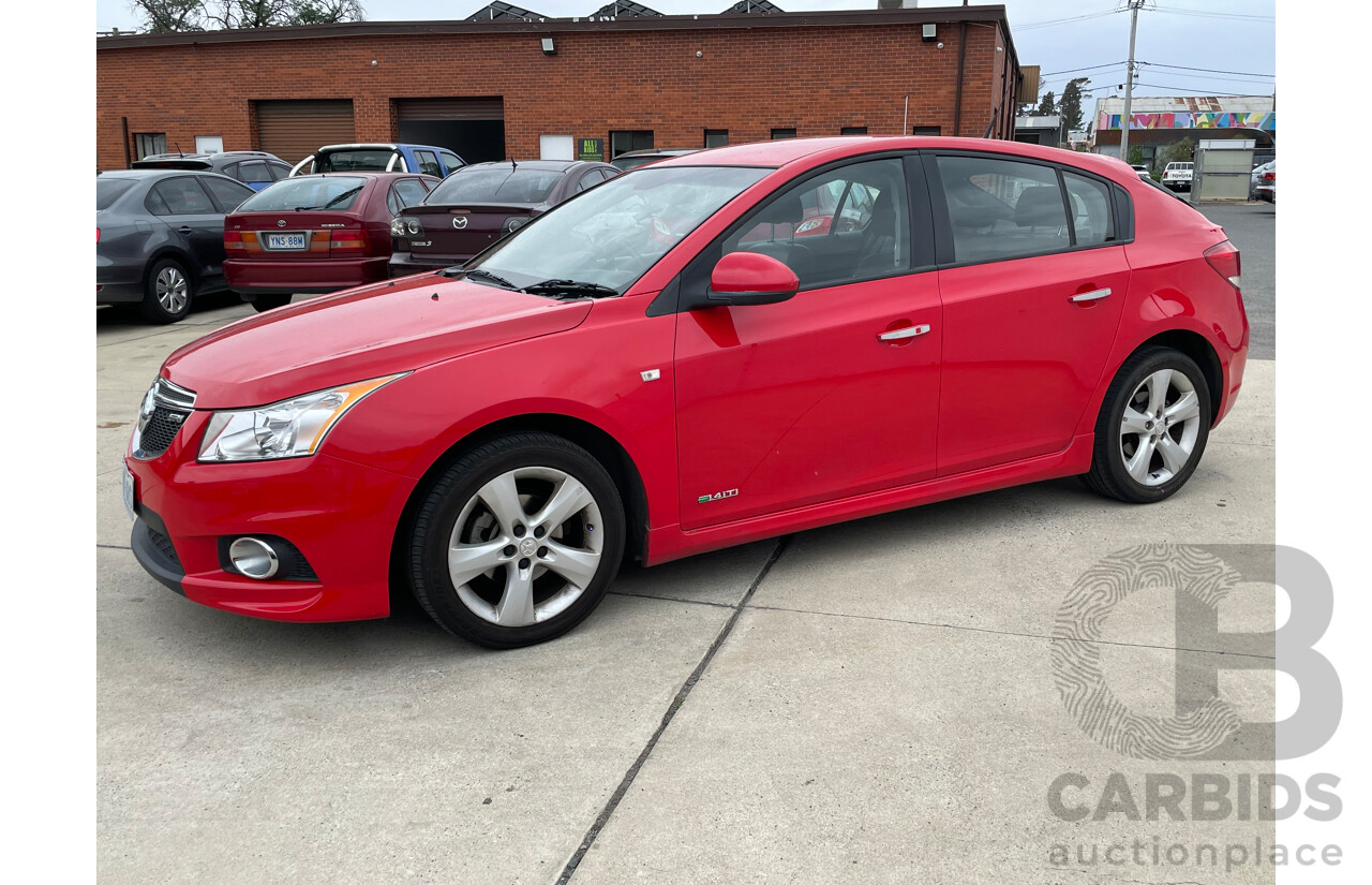 5/2012 Holden Cruze SRi V JH MY12 5d Hatchback Red 1.4L