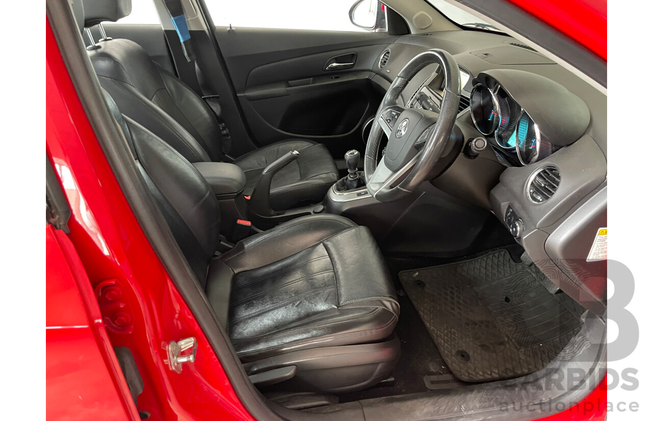 5/2012 Holden Cruze SRi V JH MY12 5d Hatchback Red 1.4L