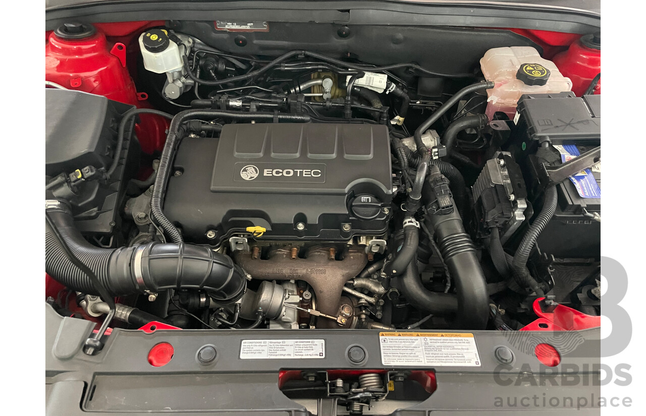 5/2012 Holden Cruze SRi V JH MY12 5d Hatchback Red 1.4L