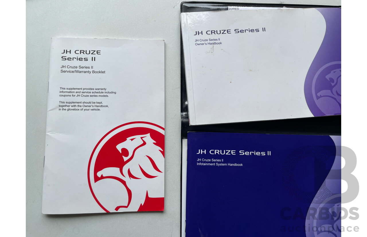 5/2012 Holden Cruze SRi V JH MY12 5d Hatchback Red 1.4L