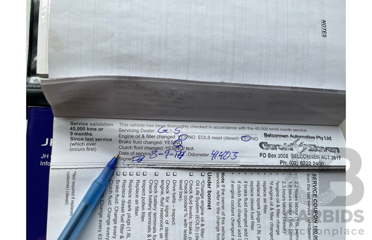 5/2012 Holden Cruze SRi V JH MY12 5d Hatchback Red 1.4L