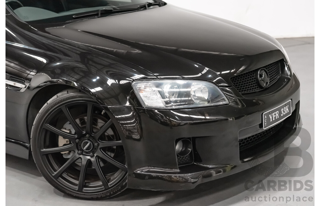 3/2010 Holden Commodore SS VE MY10 Utility Black Sapphire Metallic LS3 V8 6.2L