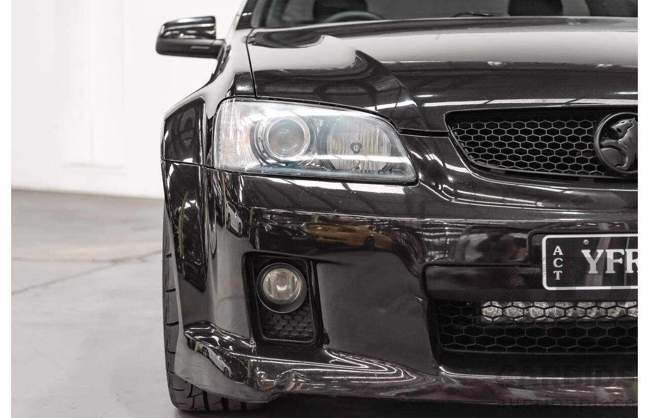 3/2010 Holden Commodore SS VE MY10 Utility Black Sapphire Metallic LS3 V8 6.2L