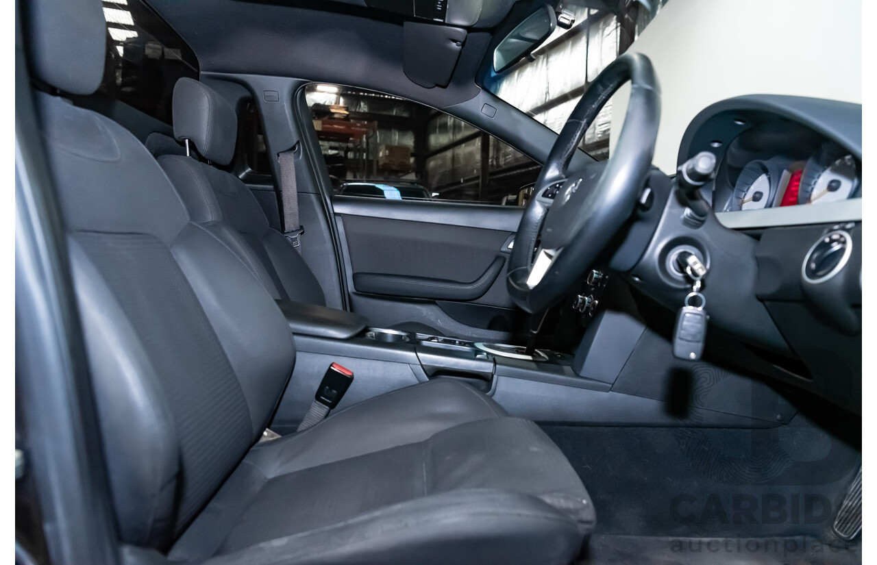 3/2010 Holden Commodore SS VE MY10 Utility Black Sapphire Metallic LS3 V8 6.2L