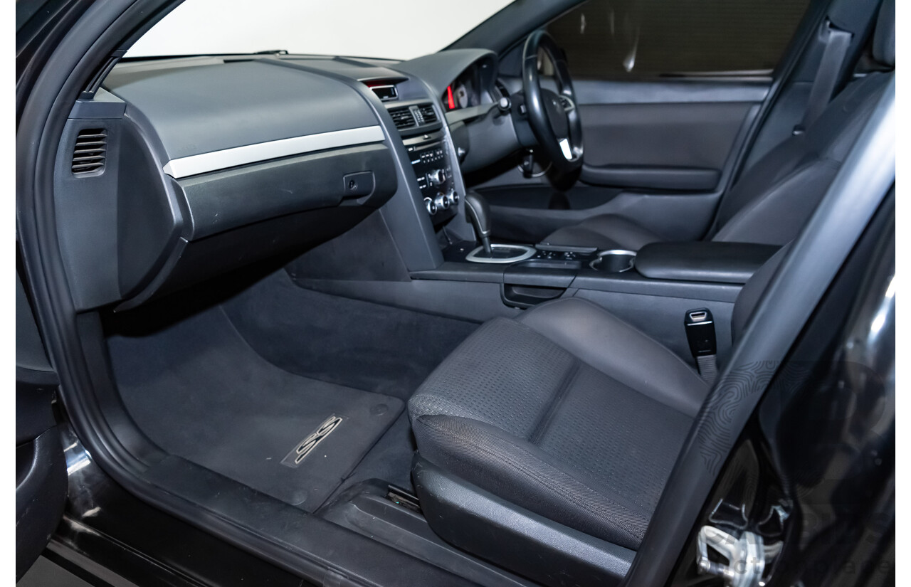 3/2010 Holden Commodore SS VE MY10 Utility Black Sapphire Metallic LS3 V8 6.2L
