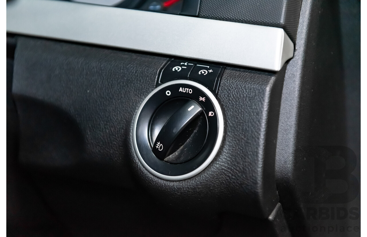 3/2010 Holden Commodore SS VE MY10 Utility Black Sapphire Metallic LS3 V8 6.2L