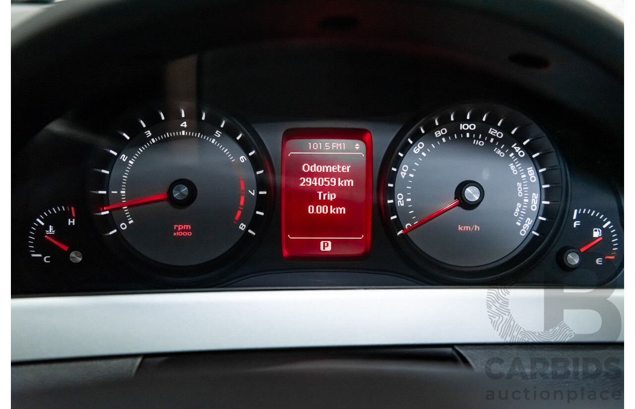 3/2010 Holden Commodore SS VE MY10 Utility Black Sapphire Metallic LS3 V8 6.2L