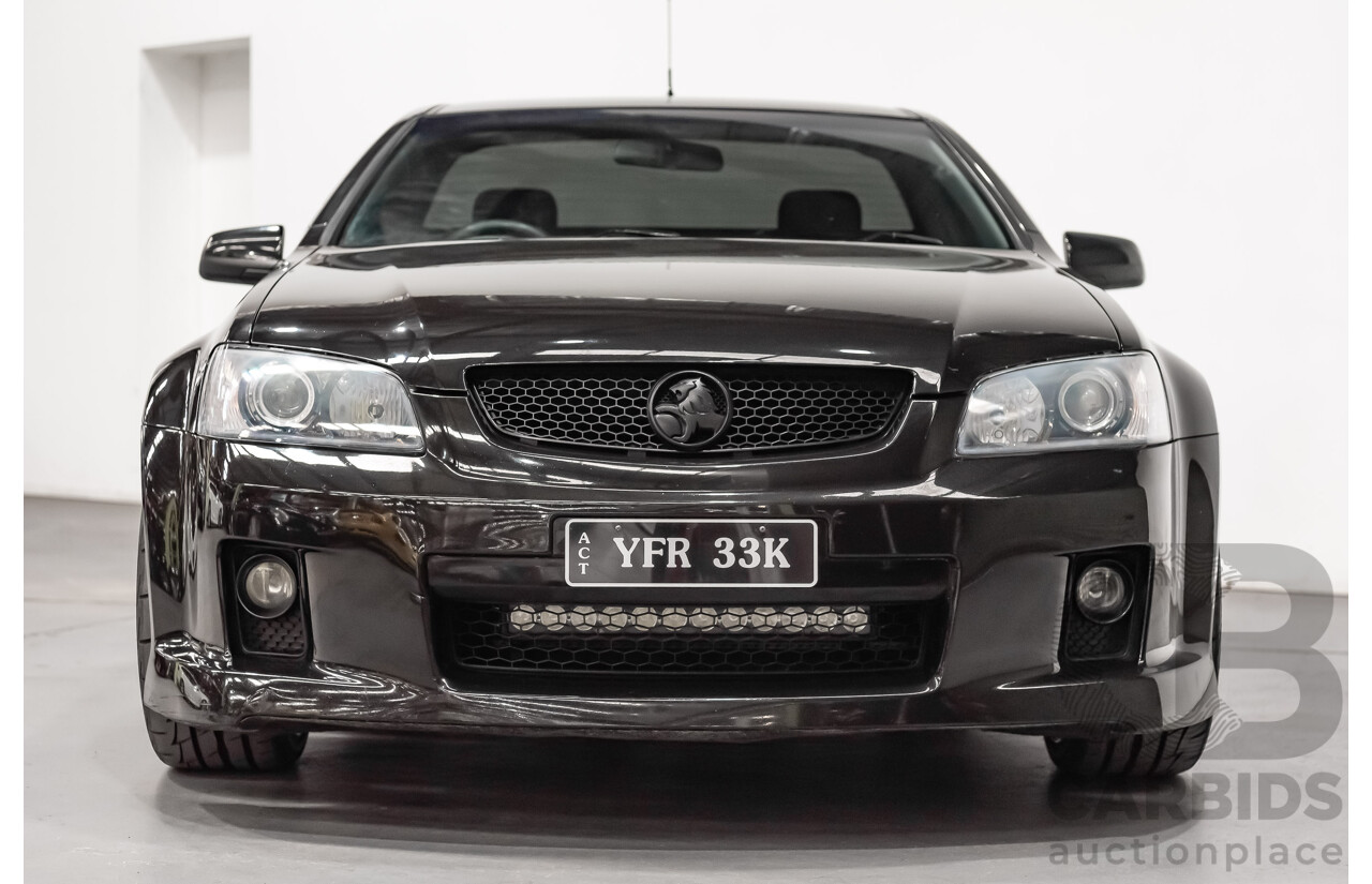 3/2010 Holden Commodore SS VE MY10 Utility Black Sapphire Metallic LS3 V8 6.2L