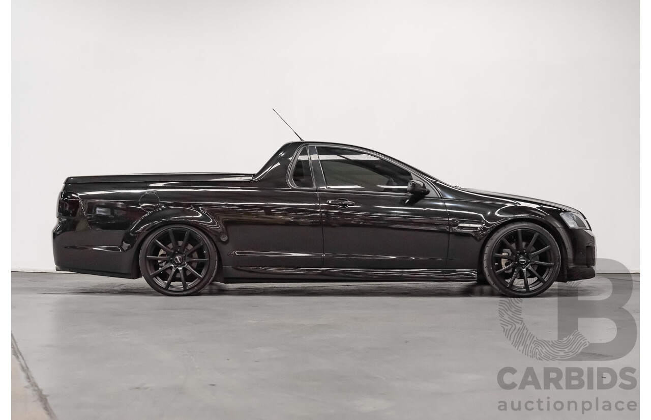 3/2010 Holden Commodore SS VE MY10 Utility Black Sapphire Metallic LS3 V8 6.2L