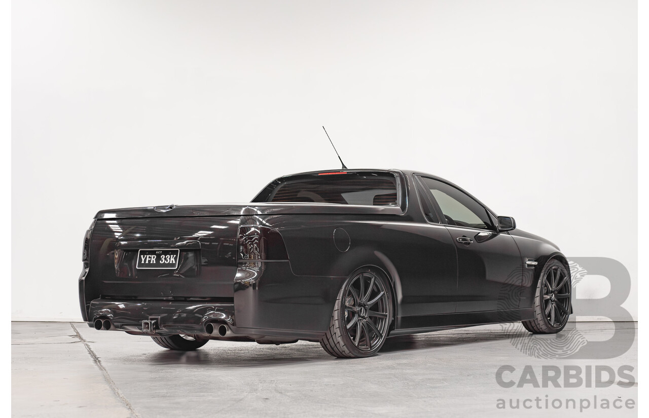 3/2010 Holden Commodore SS VE MY10 Utility Black Sapphire Metallic LS3 V8 6.2L