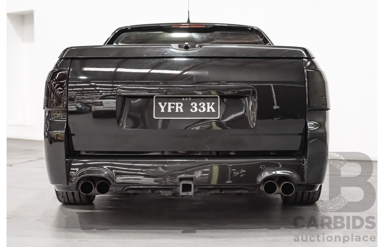 3/2010 Holden Commodore SS VE MY10 Utility Black Sapphire Metallic LS3 V8 6.2L