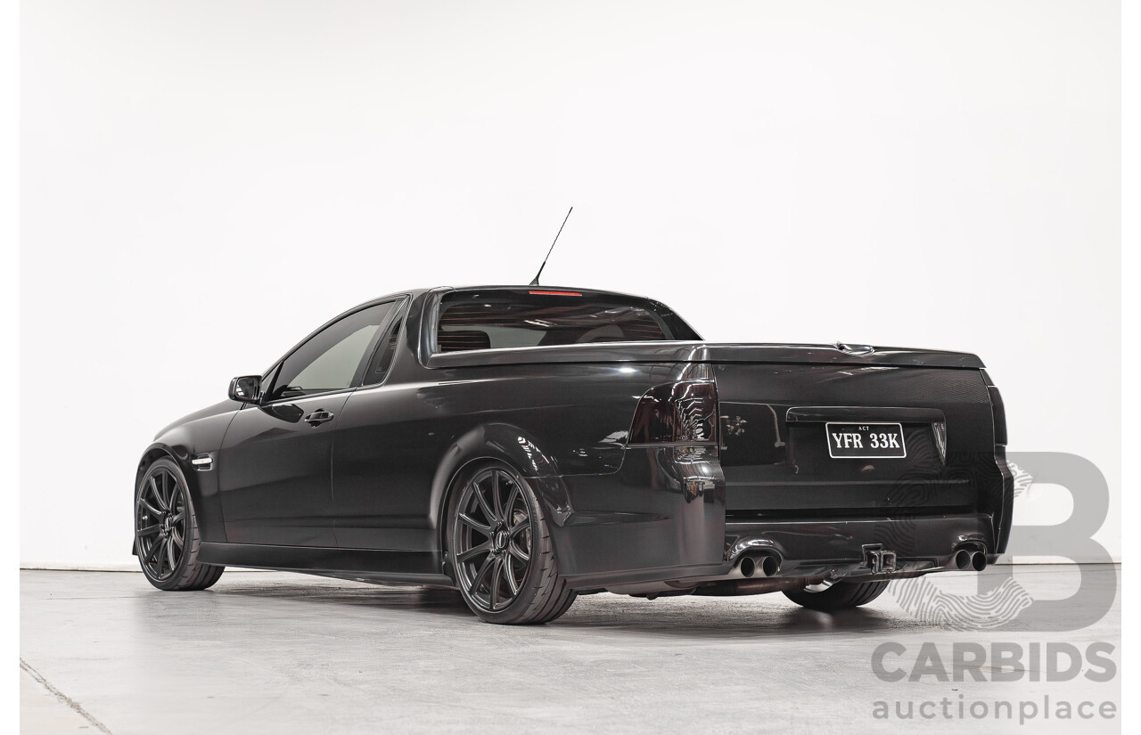 3/2010 Holden Commodore SS VE MY10 Utility Black Sapphire Metallic LS3 V8 6.2L