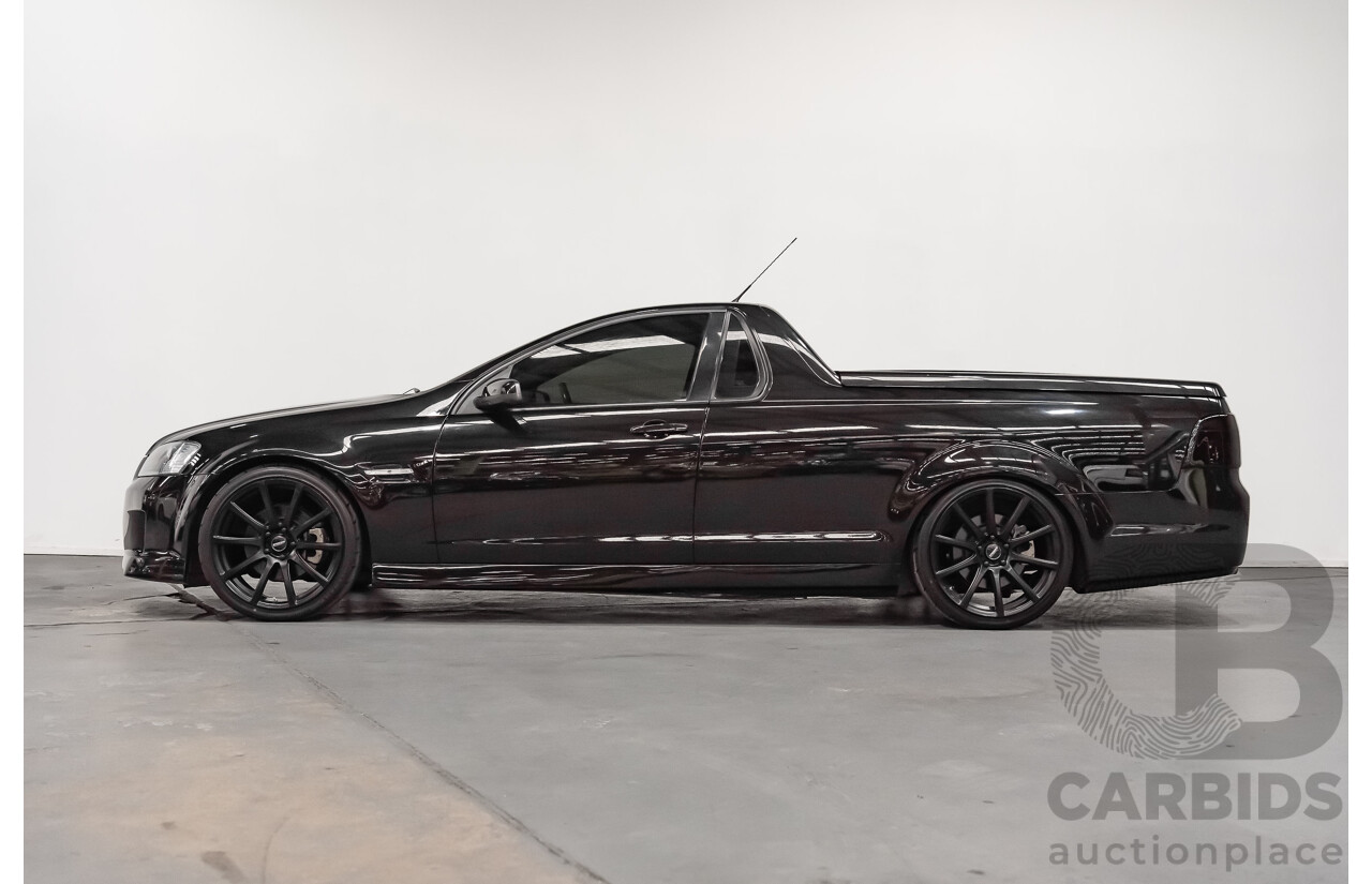 3/2010 Holden Commodore SS VE MY10 Utility Black Sapphire Metallic LS3 V8 6.2L