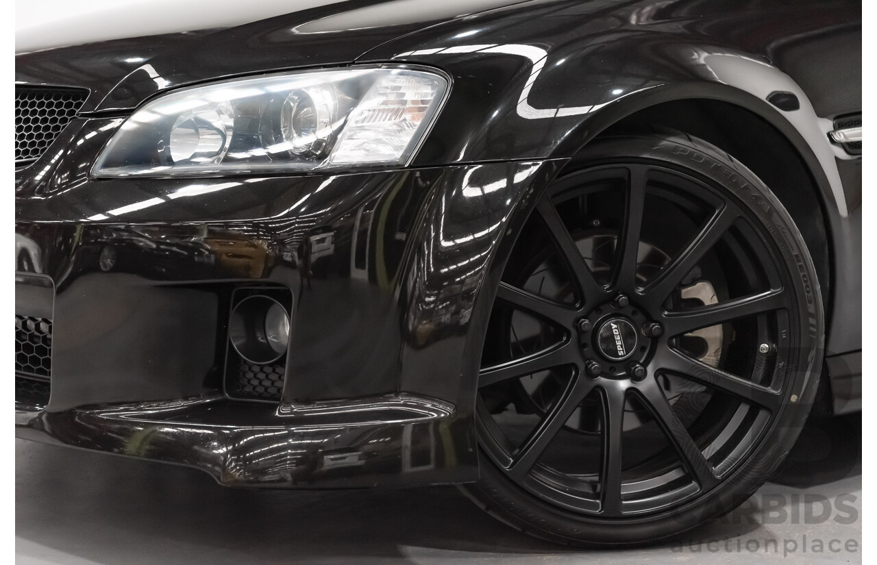 3/2010 Holden Commodore SS VE MY10 Utility Black Sapphire Metallic LS3 V8 6.2L