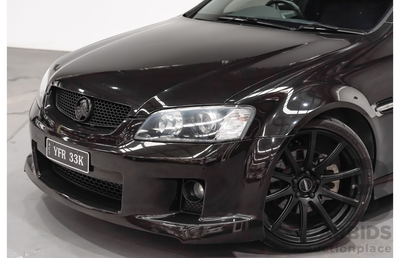 3/2010 Holden Commodore SS VE MY10 Utility Black Sapphire Metallic LS3 V8 6.2L