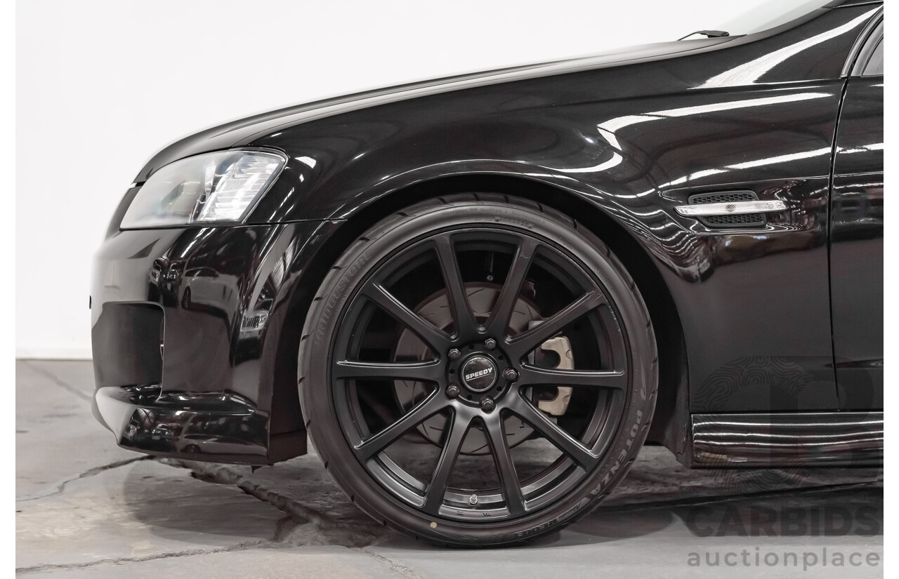 3/2010 Holden Commodore SS VE MY10 Utility Black Sapphire Metallic LS3 V8 6.2L