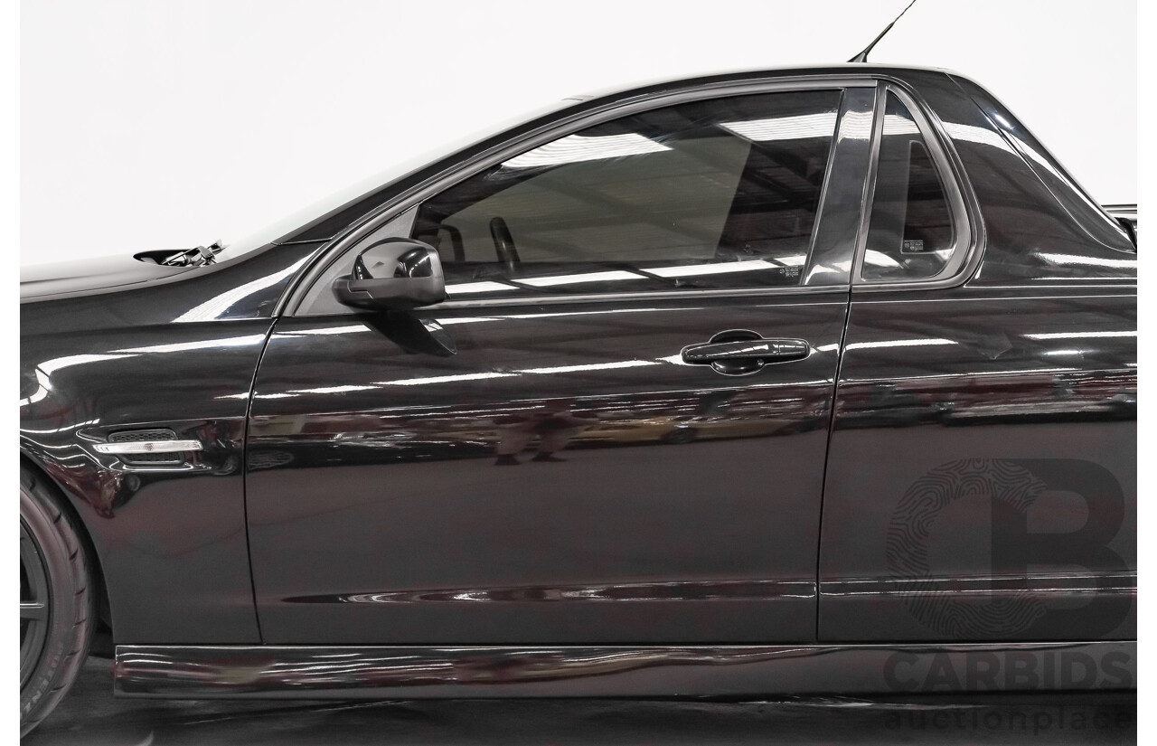 3/2010 Holden Commodore SS VE MY10 Utility Black Sapphire Metallic LS3 V8 6.2L