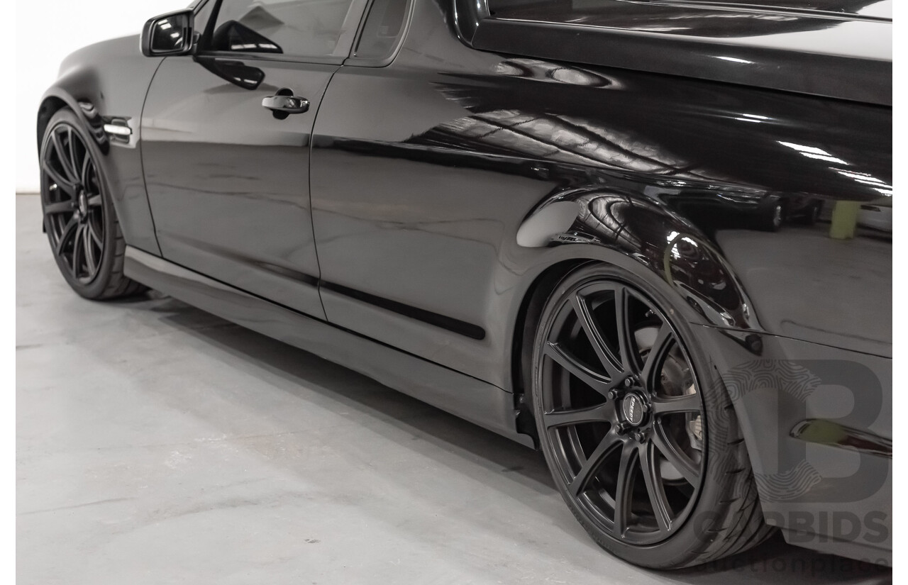 3/2010 Holden Commodore SS VE MY10 Utility Black Sapphire Metallic LS3 V8 6.2L