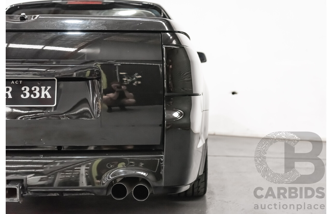 3/2010 Holden Commodore SS VE MY10 Utility Black Sapphire Metallic LS3 V8 6.2L