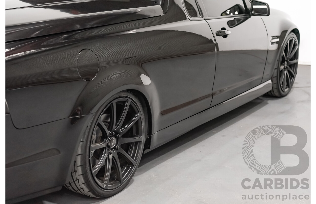 3/2010 Holden Commodore SS VE MY10 Utility Black Sapphire Metallic LS3 V8 6.2L