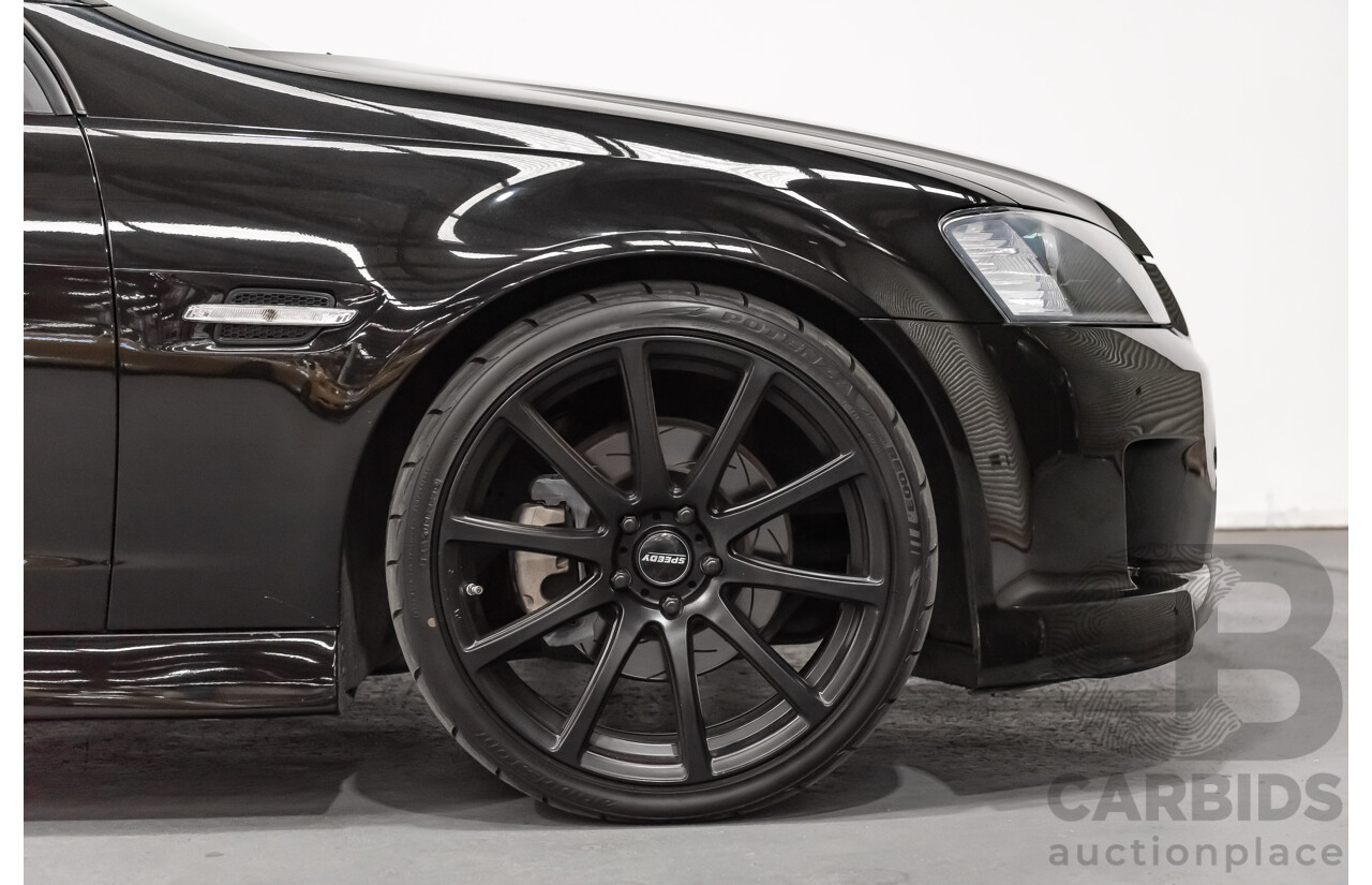 3/2010 Holden Commodore SS VE MY10 Utility Black Sapphire Metallic LS3 V8 6.2L
