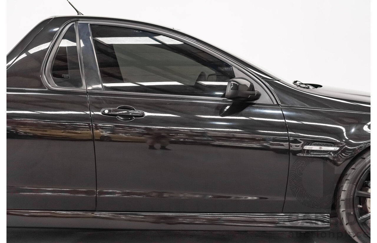 3/2010 Holden Commodore SS VE MY10 Utility Black Sapphire Metallic LS3 V8 6.2L