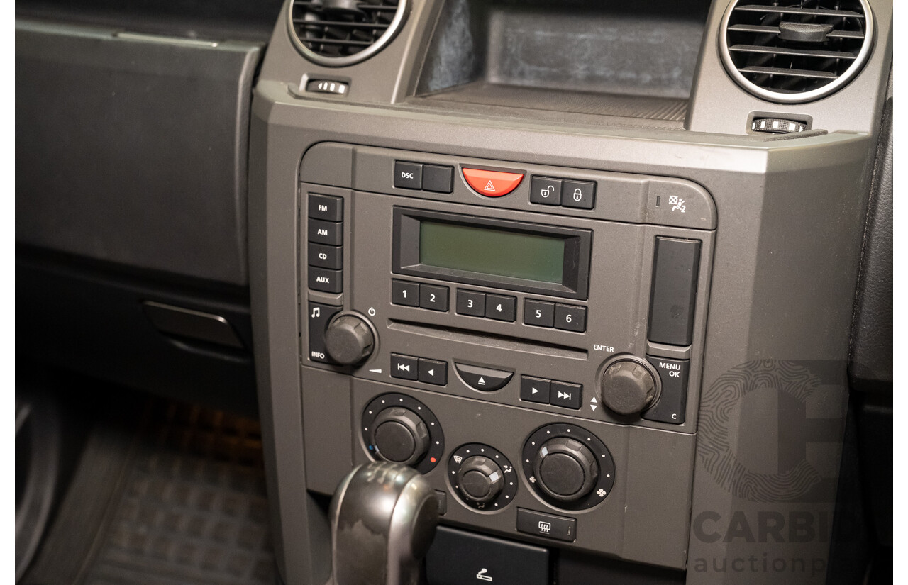 12/2005 Land Rover Discovery 3 TDV6 S (4x4) 4d Wagon White Turbo Diesel 2.7L - 7 Seater