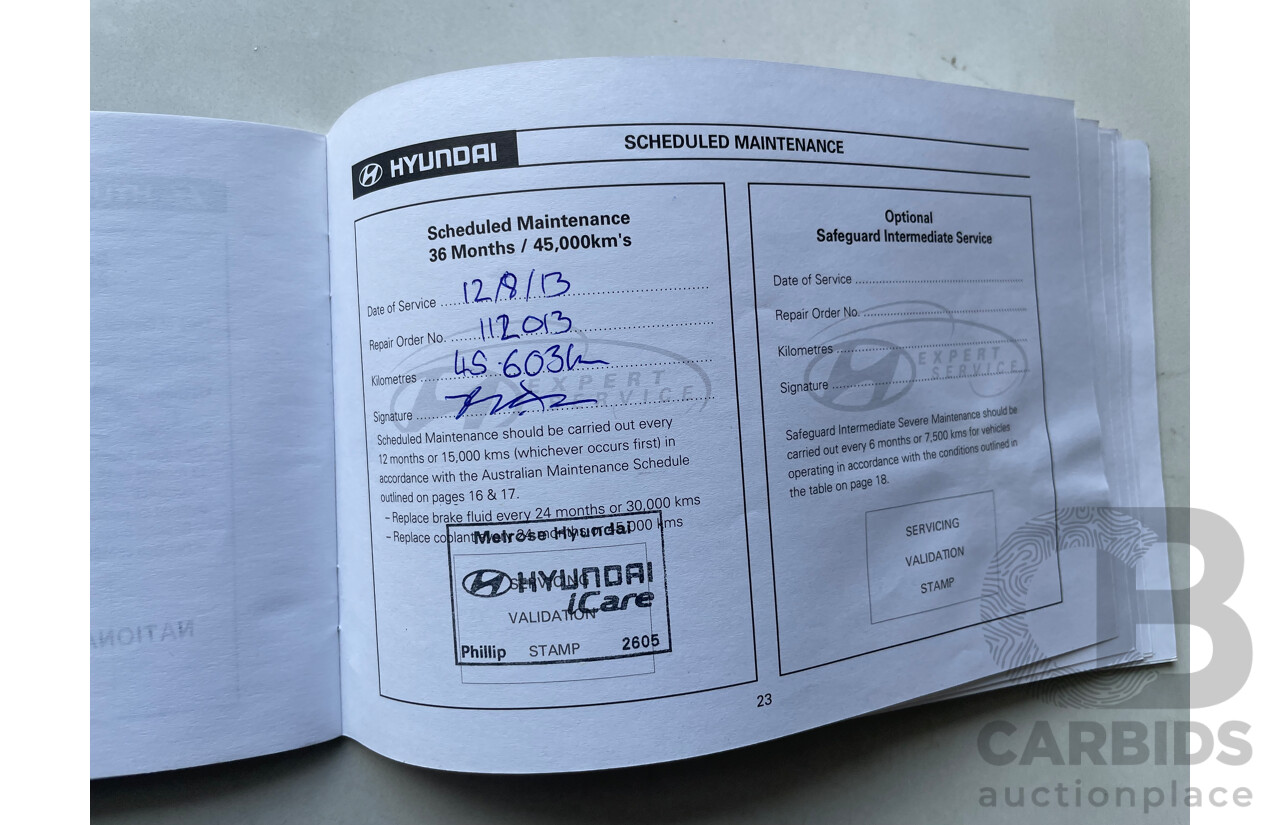 3/2010 Hyundai i30 SR FD MY10 5d Hatchback Silver 2.0L