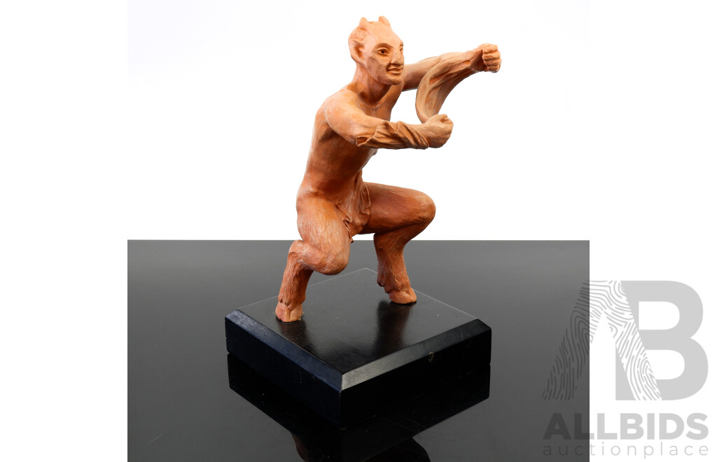 Australian Studio Pottery Faun - Lot 1521255 | ALLBIDS