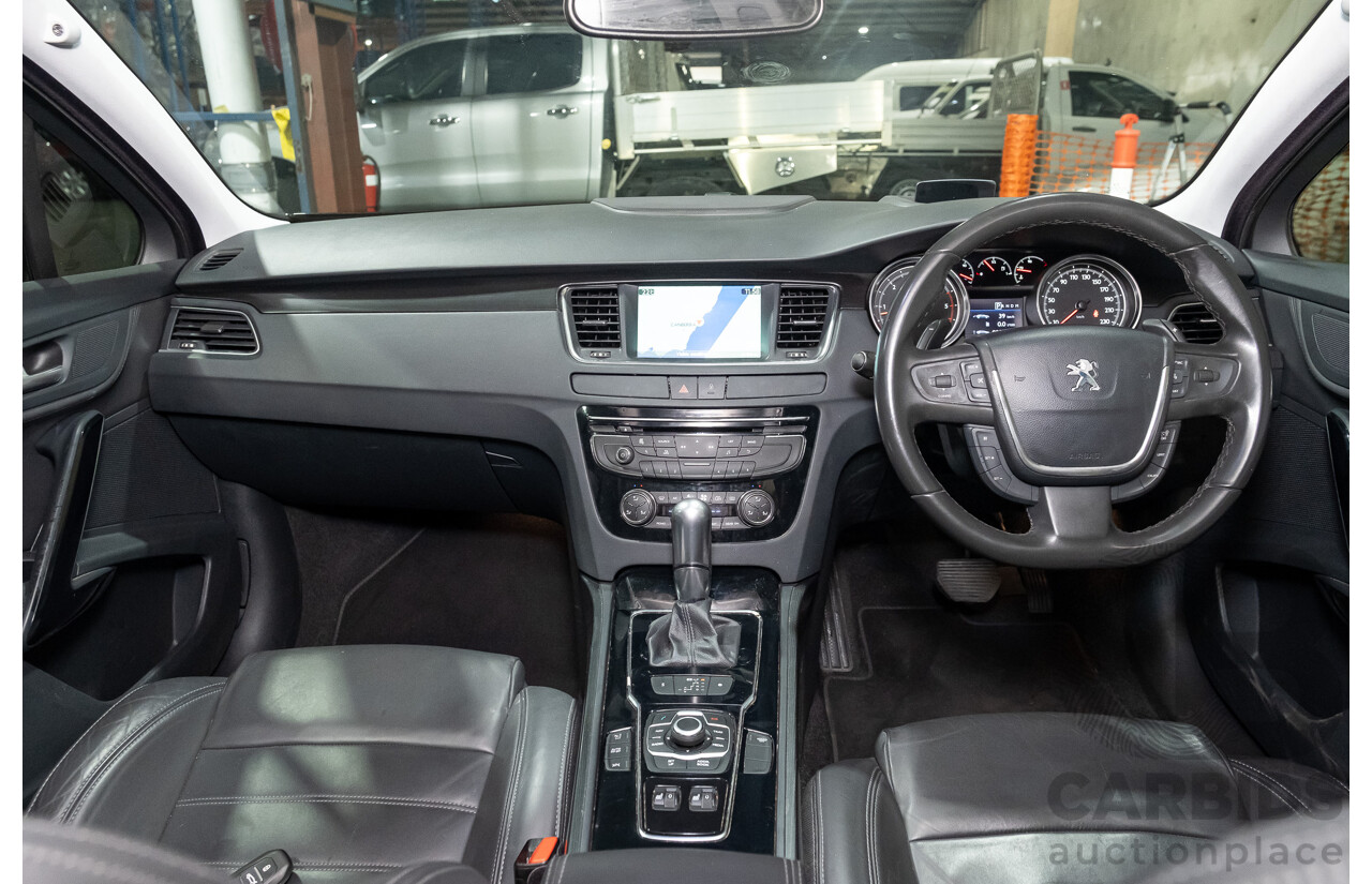 7/2012 Peugeot 508 GT Luxury HDi 4d Sedan Black Turbo Diesel 2.2L