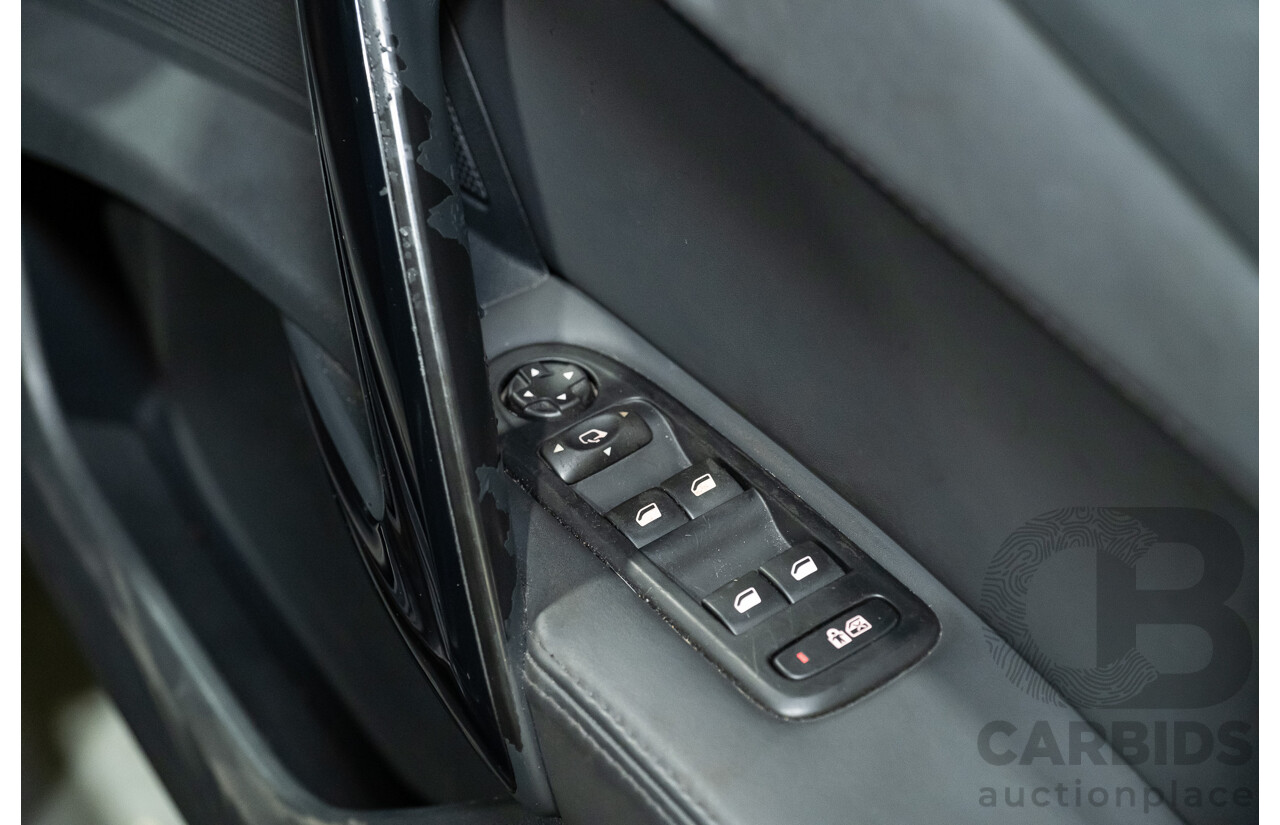 7/2012 Peugeot 508 GT Luxury HDi 4d Sedan Black Turbo Diesel 2.2L