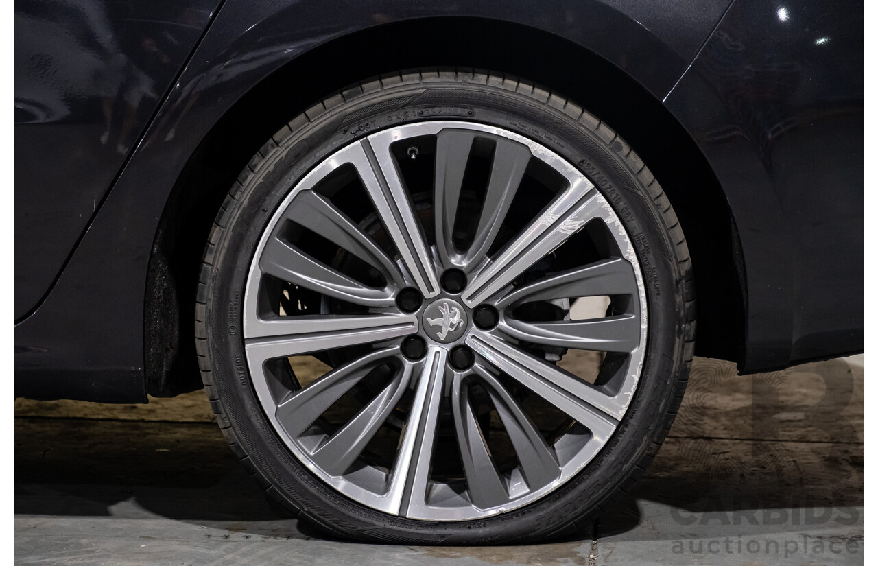 7/2012 Peugeot 508 GT Luxury HDi 4d Sedan Black Turbo Diesel 2.2L