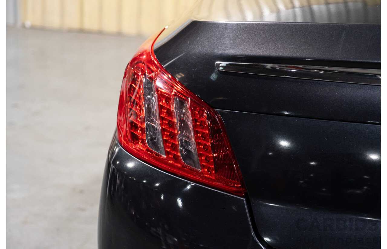 7/2012 Peugeot 508 GT Luxury HDi 4d Sedan Black Turbo Diesel 2.2L