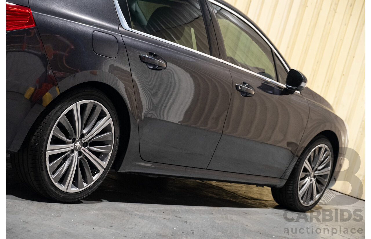 7/2012 Peugeot 508 GT Luxury HDi 4d Sedan Black Turbo Diesel 2.2L