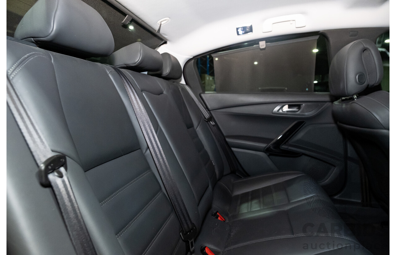 7/2012 Peugeot 508 GT Luxury HDi 4d Sedan Black Turbo Diesel 2.2L