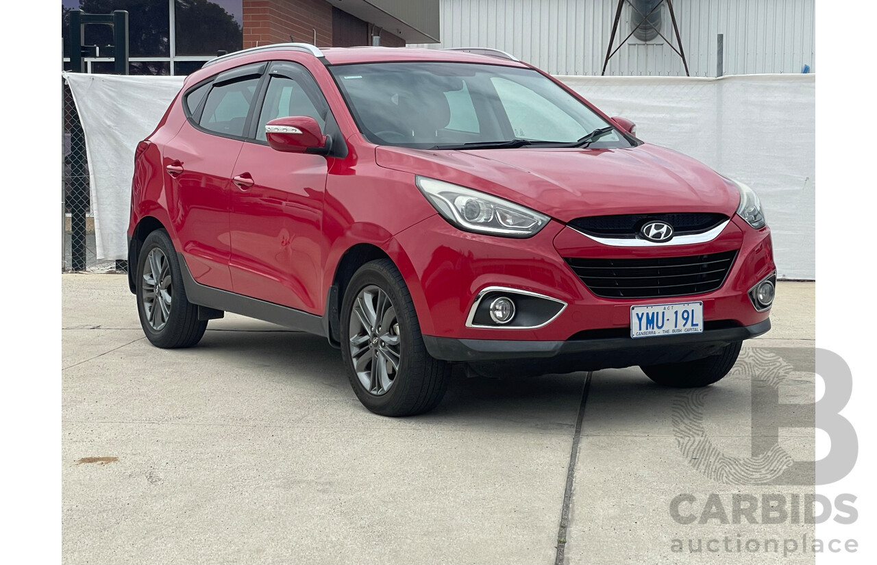 8/2015 Hyundai Ix35 SE (fwd) LM SERIES II 4d Wagon Red 2.0L