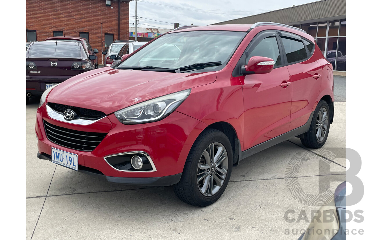 8/2015 Hyundai Ix35 SE (fwd) LM SERIES II 4d Wagon Red 2.0L
