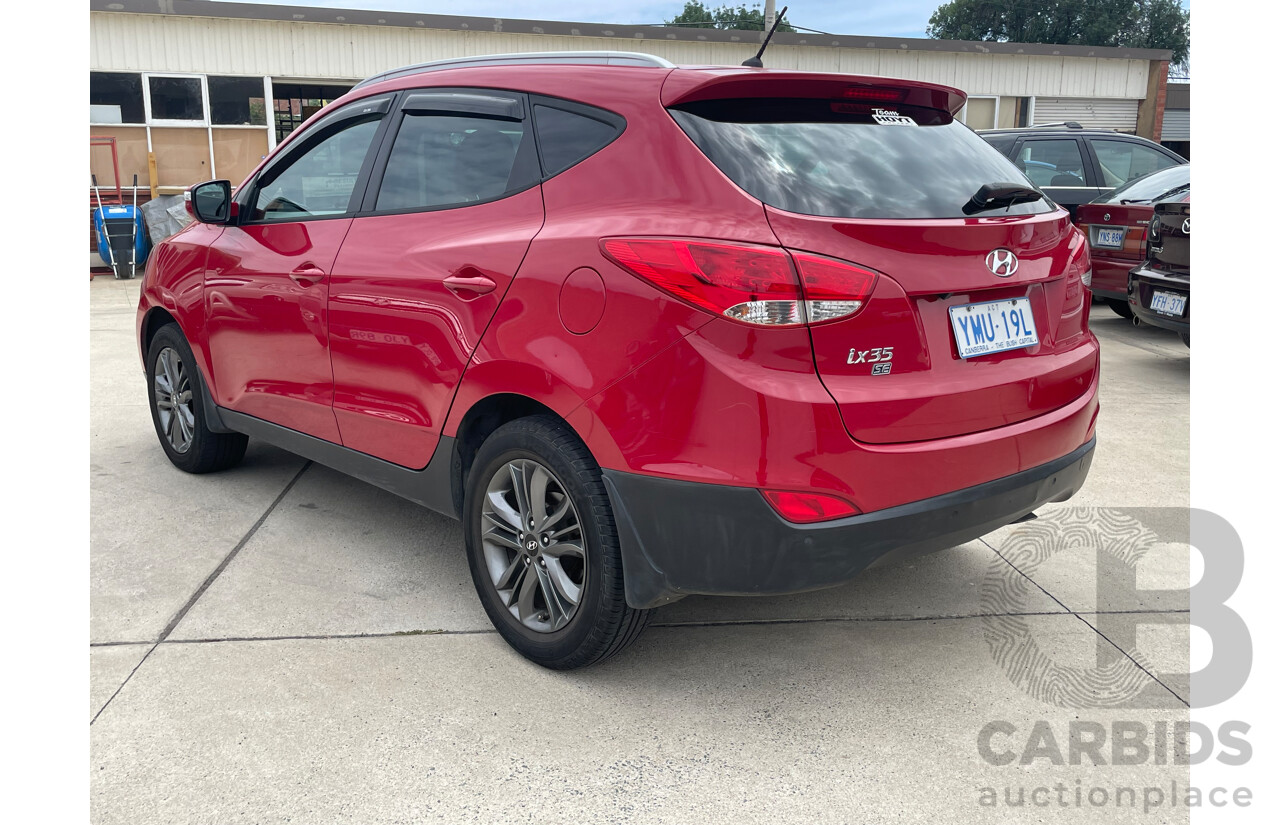 8/2015 Hyundai Ix35 SE (fwd) LM SERIES II 4d Wagon Red 2.0L