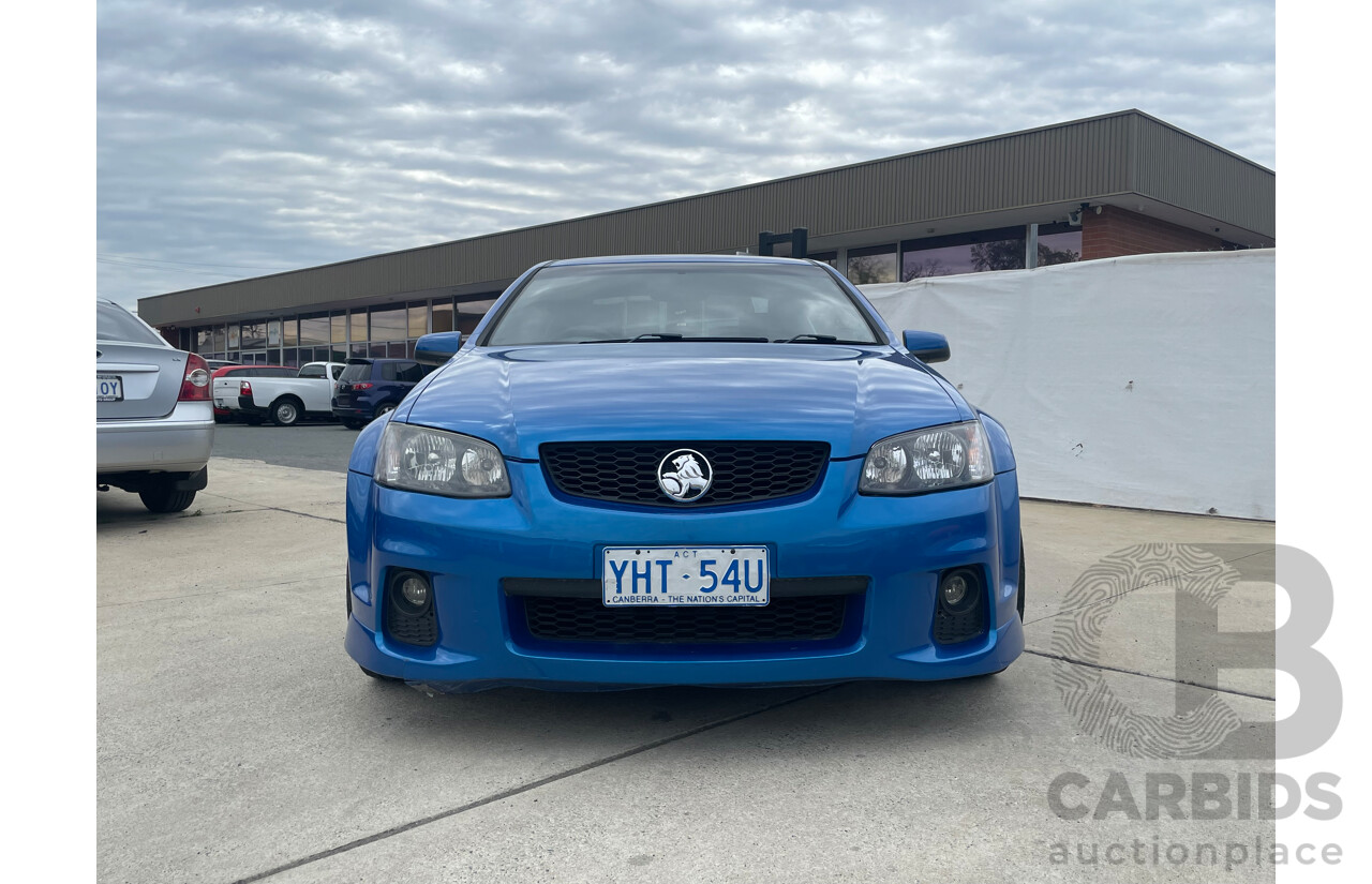4/2010 Holden Commodore SV6 VE II 4d Sedan Blue 3.6L