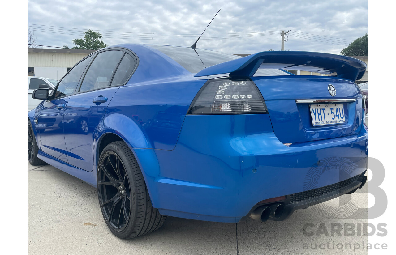 4/2010 Holden Commodore SV6 VE II 4d Sedan Blue 3.6L
